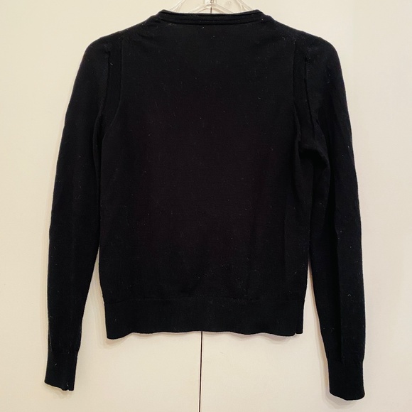 Banana Republic I Merino Pointelle Cardigan I Black I 2017 - Picture 11 of 16